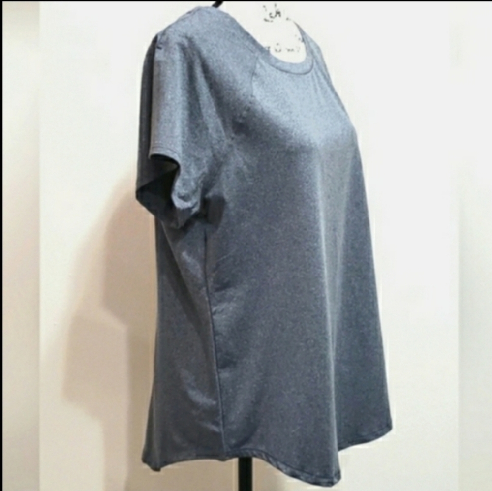 All In Motion Quick Dry Short Sleeve Crew Neck Tee - Picture 4 of 5